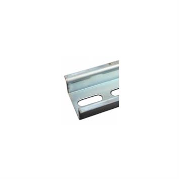 DIN Rail 35x15mm, gelocht SVZ  Lochraster 18x5.2mm, Teilung 25mm (VPE: 10Stk x 2m)