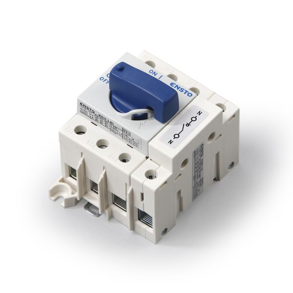 Ensto Compact Schalter 3 Polig 40A Mit Drehgriff und Neutralleiter,  Hauptschalter Ensto - Swibox