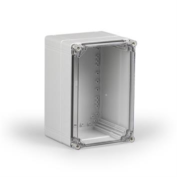 Kunststoffgehäuse PC 200x300x180 / Deckel transparent