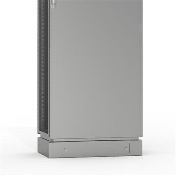 Sockel für Schränke MCSS/MCDS/EKSS/EKDS / Edelstahl / Front- und Rückblende / 200 mm
