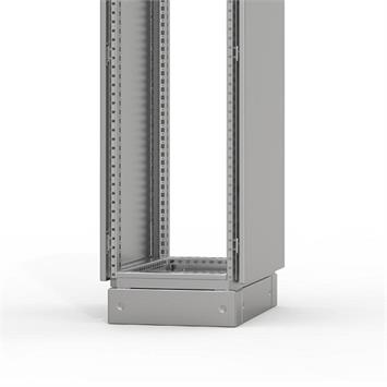 Sockel Seitenblende für MCSS/MCDS/EKSS/EKDS / Edelstahl / links & rechts (VE 2Stk.) /200mm
