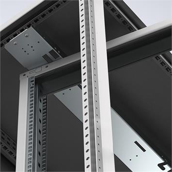 Stützleiste für Schwenkrahmen/Schrankbreite 1200mm