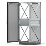 Zone 4, Seism Halterungs Kit für MCS/MCD  (HxT) 2000x600mm