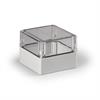 Coffret ABS 125x125x100 / couvercle transparent