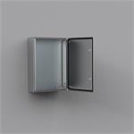 IDE / Coffret Murale Série Economique ASR /Acier inoxydable / avec plaque de montage